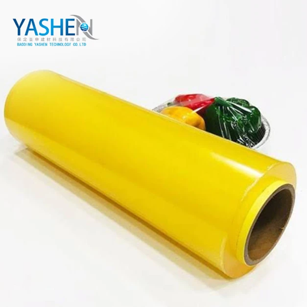 High Transparent Pvc Cling Film Food Grade High Transparent Pvc Cling Film Food Grade